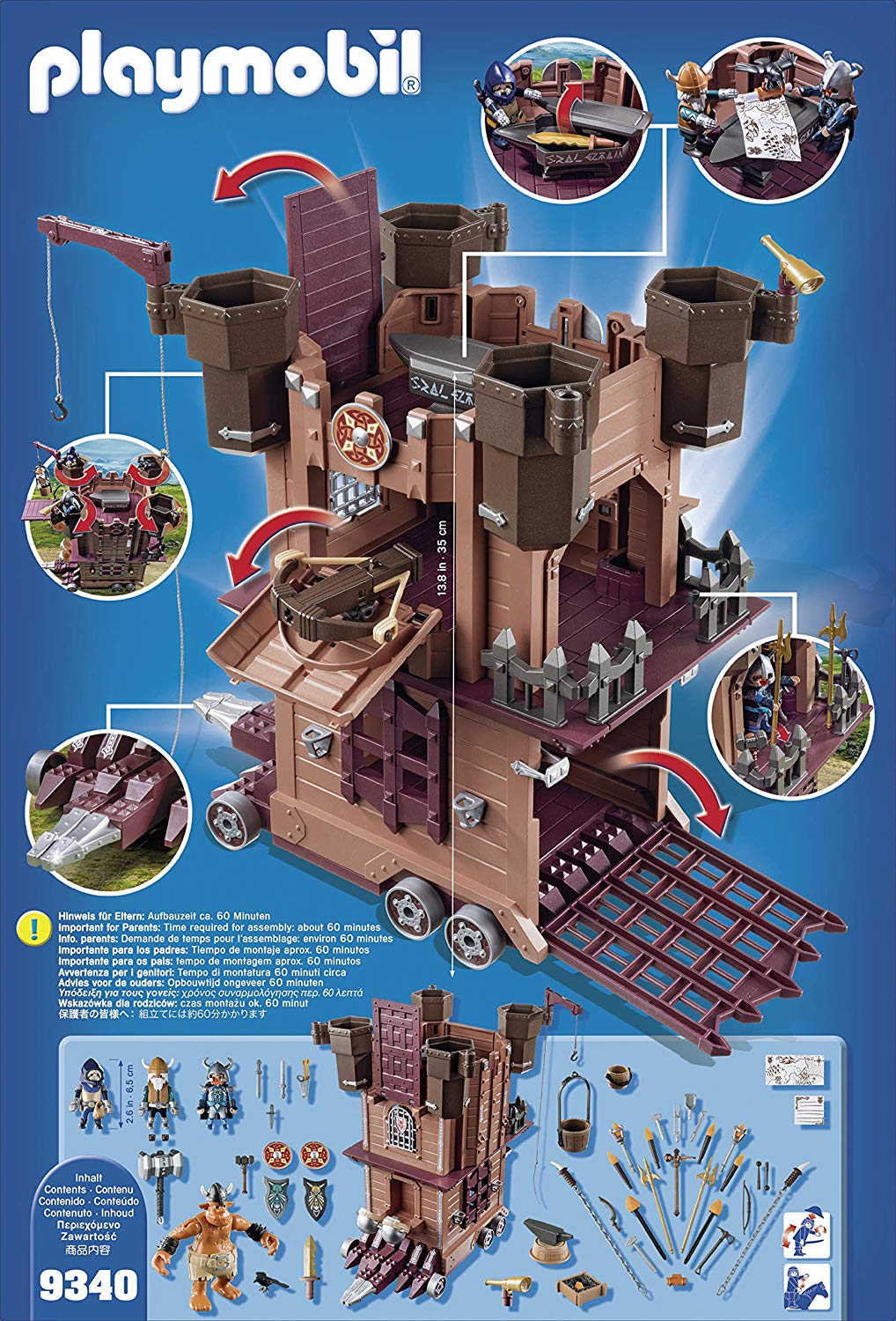 Playmobil 9340 Life Mobile Dwarf Fortress, Ages 5+ – TopToy