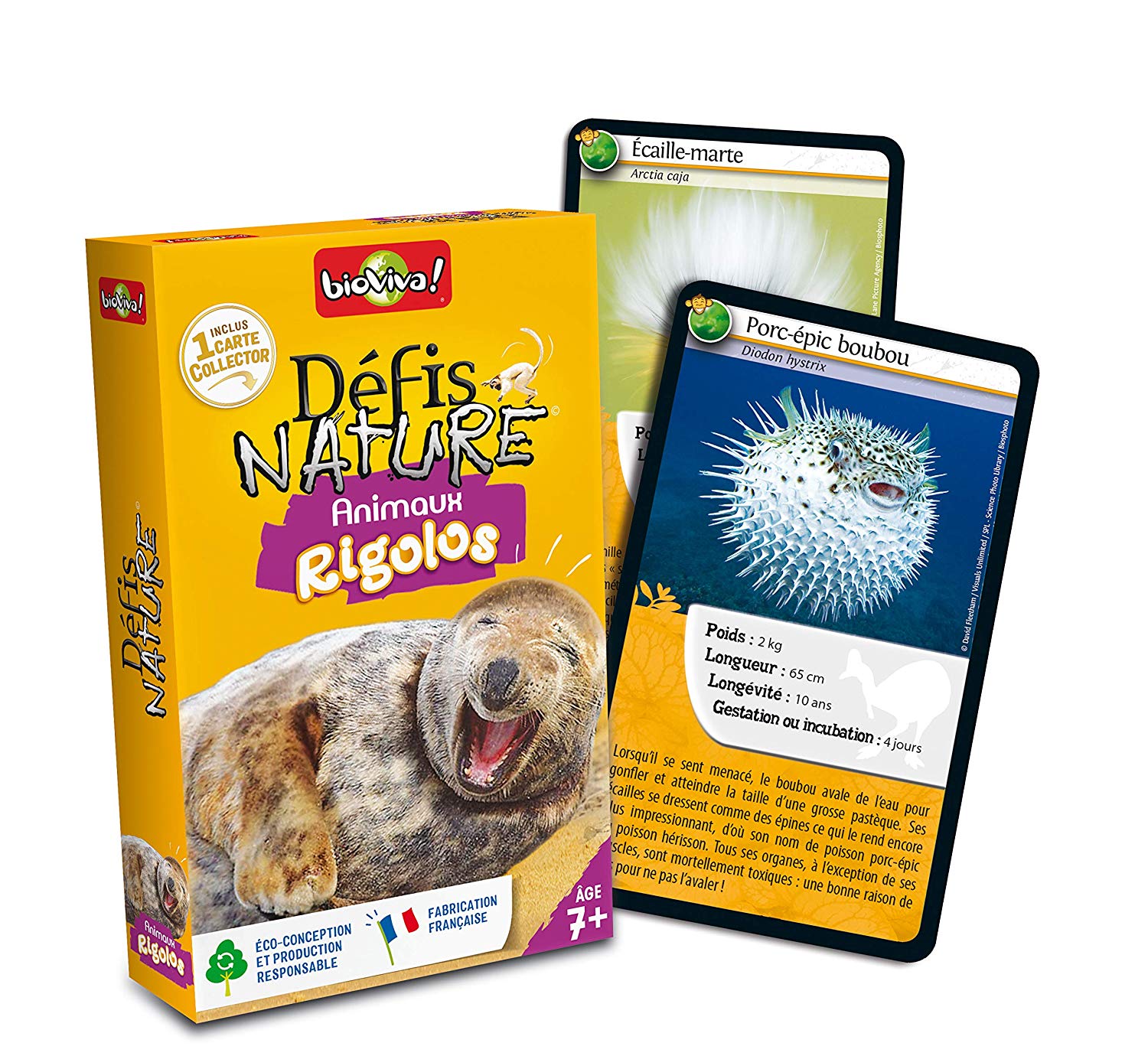 Bioviva Nature Challenges Animal- Funny Animals Card Game - Image 2