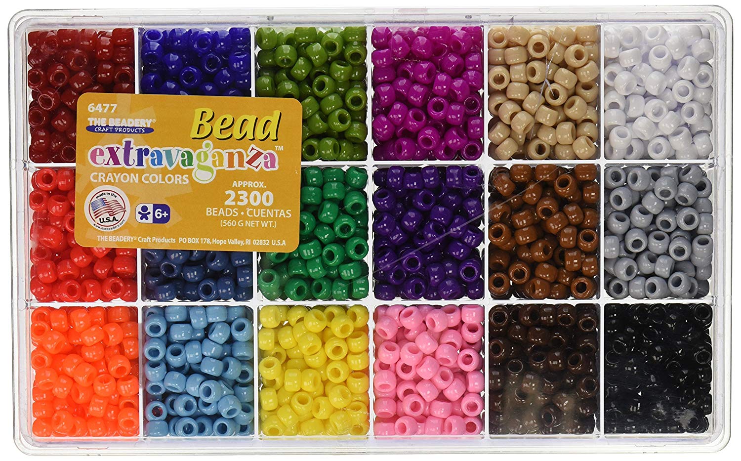 The Beadery Crayon Bead Extravaganza Bead Box Kit