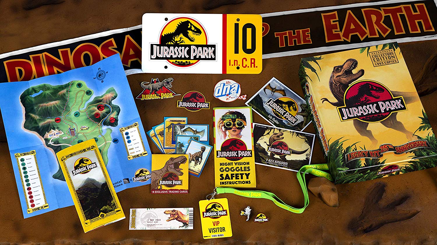 doctor collector jurassic park legacy kit