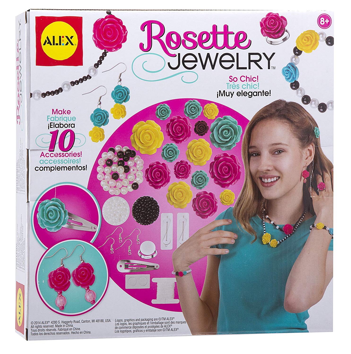 Alex Toys Do-It-Yourself Wear Rosette Jewellery Kit – TopToy