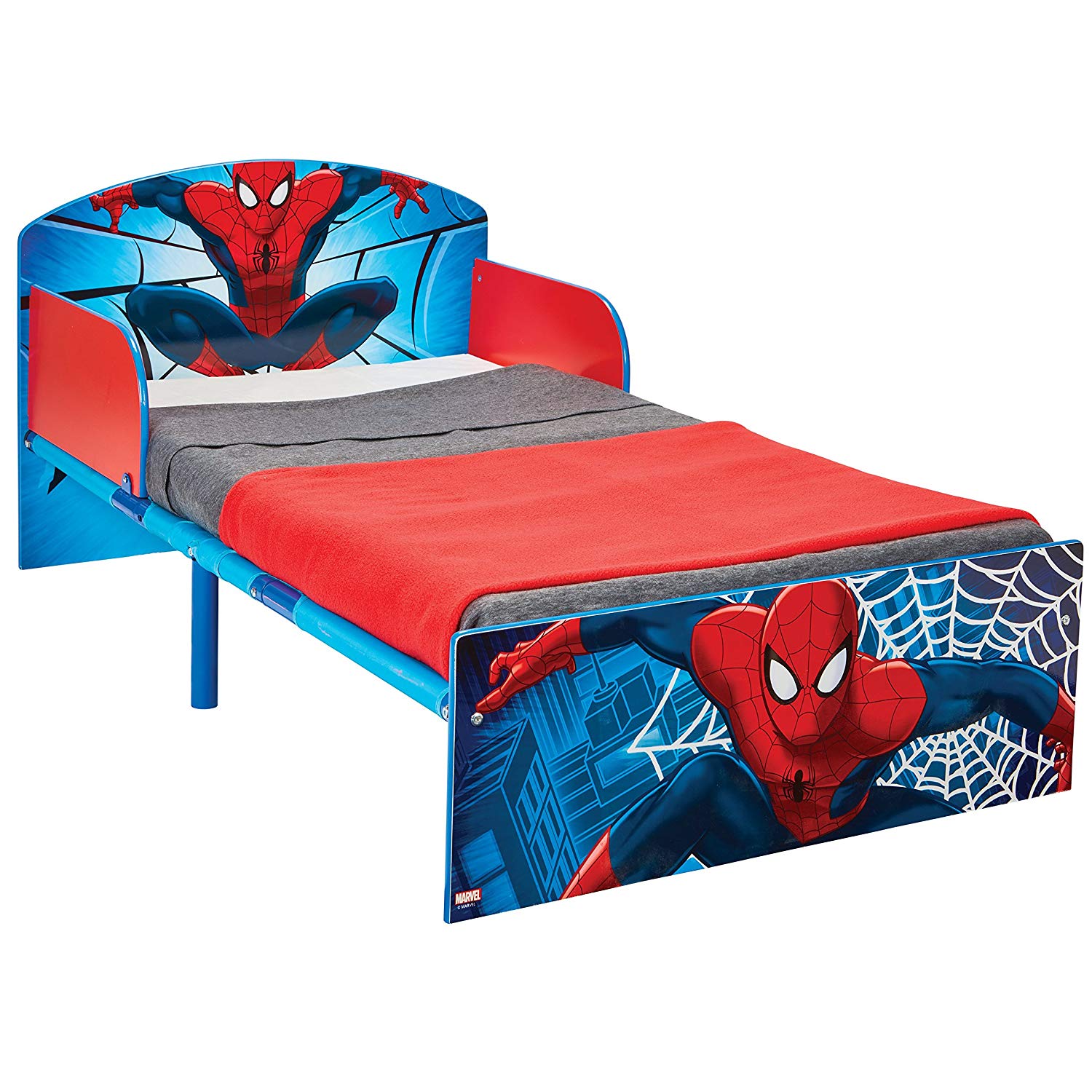 Marvel SpiderMan Kids Toddler Bed by HelloHome TopToy