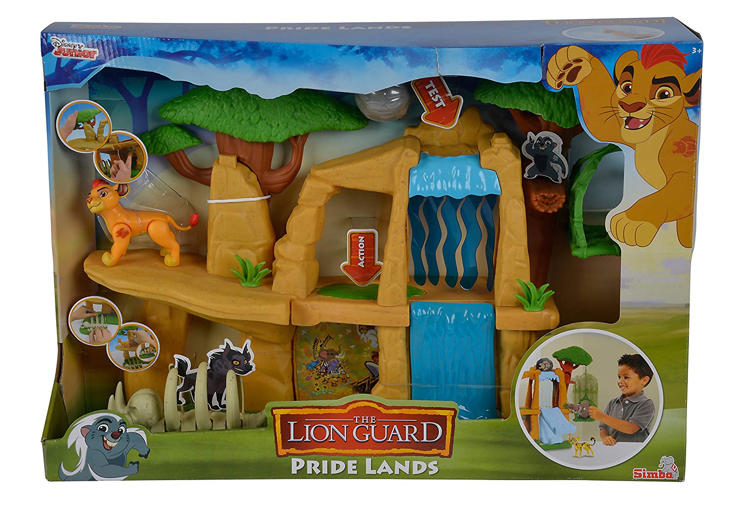 Simba 109318728 “Lion Guard Pride Lands Figure Playset – TopToy