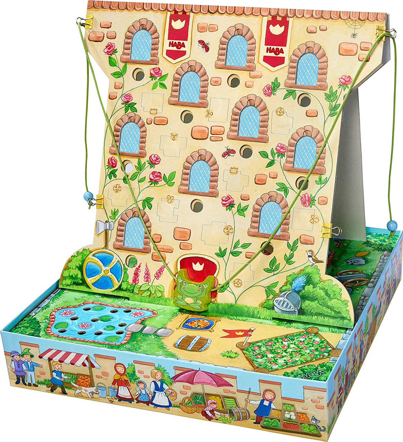 HABA Castle Climbing Frog | 3D memory game for children, games for 5 year  old | 303993 – TopToy