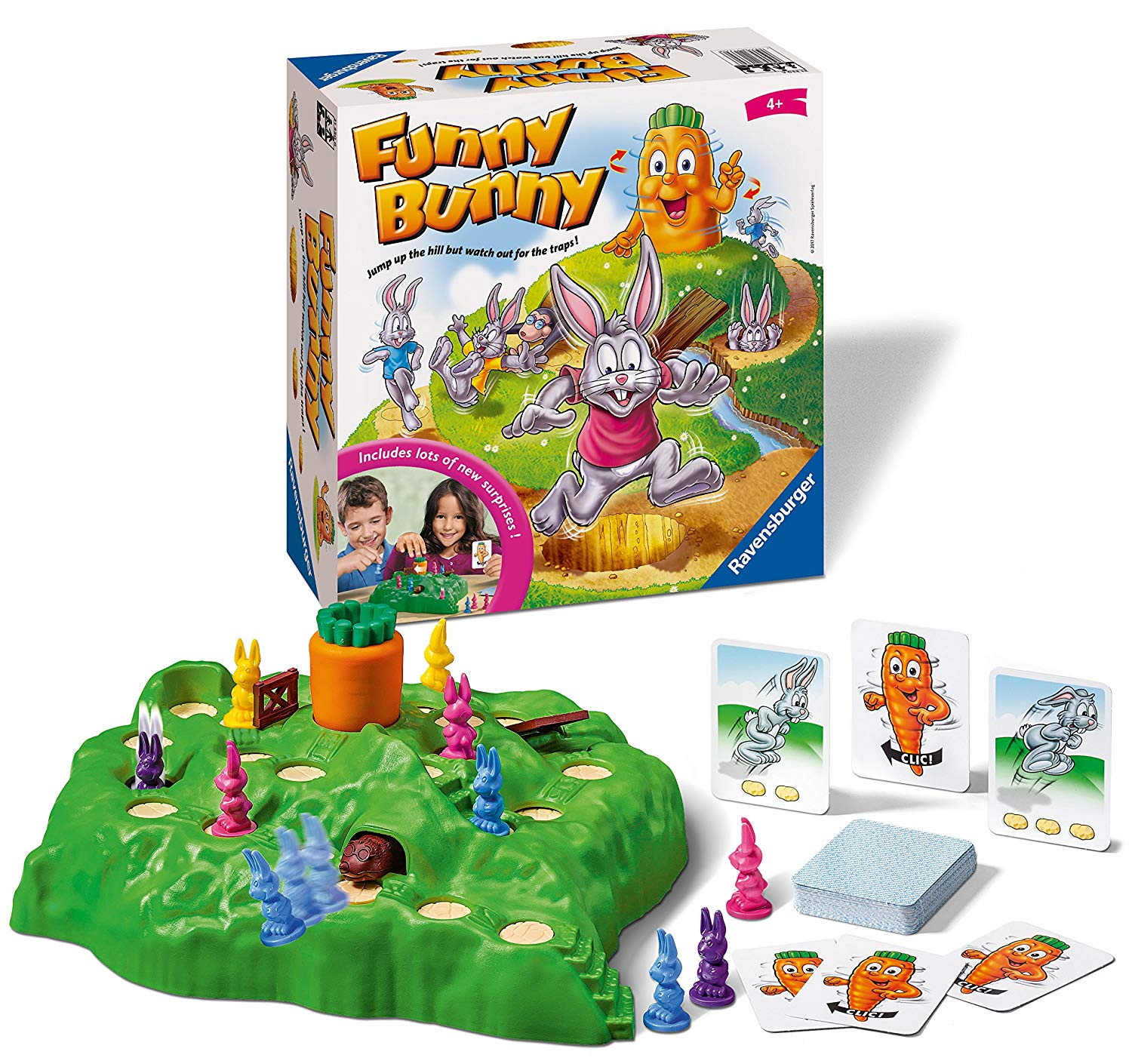 Ravensburger Funny Bunny Game For Kids Age 4 Years and Up â Quick and ...