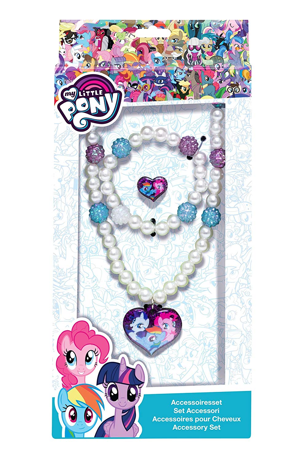 Joy Toy 95802 My Little Pony Jewellery Set with Bracelet/Ring/Chains
