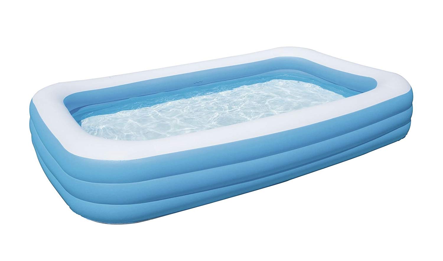 Bestway Family Pool Deluxe, rectangular pool for children, easy to ...