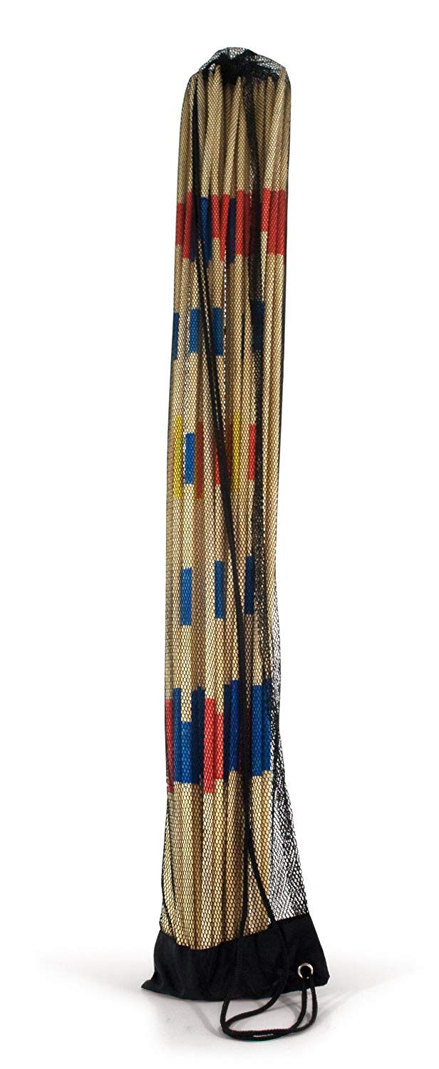 Jeujura JeujuraJ64255 Giant Mikado Game 1 Meter in Carrying Bag, Multi-Color