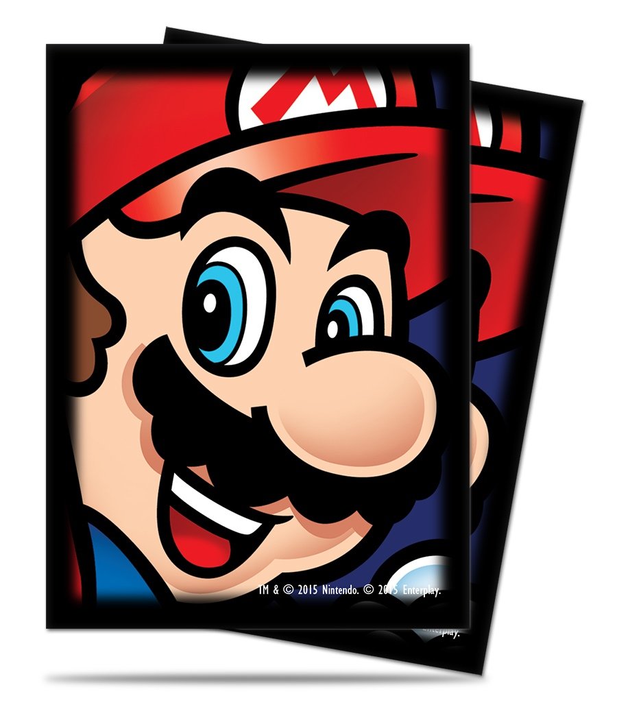 Ultra Pro Super Mario Deck Protector with 65 Sleeves