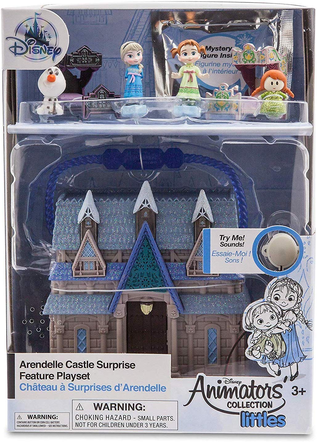 Disney Frozen Playset, Animators’ Collection Littles TopToy
