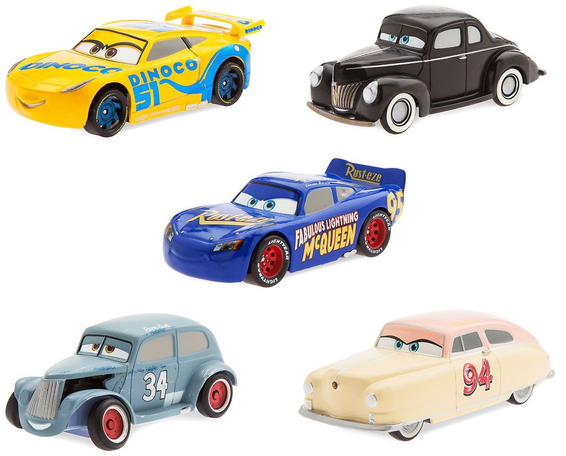 Disney Cars 3 Toys Race & Reck Fabulous Lightning McQueen Cruz
