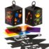 Baker Ross AR798 Lantern Kits (Pack of 4) for Kids Christmas Arts and Crafts,Assorted