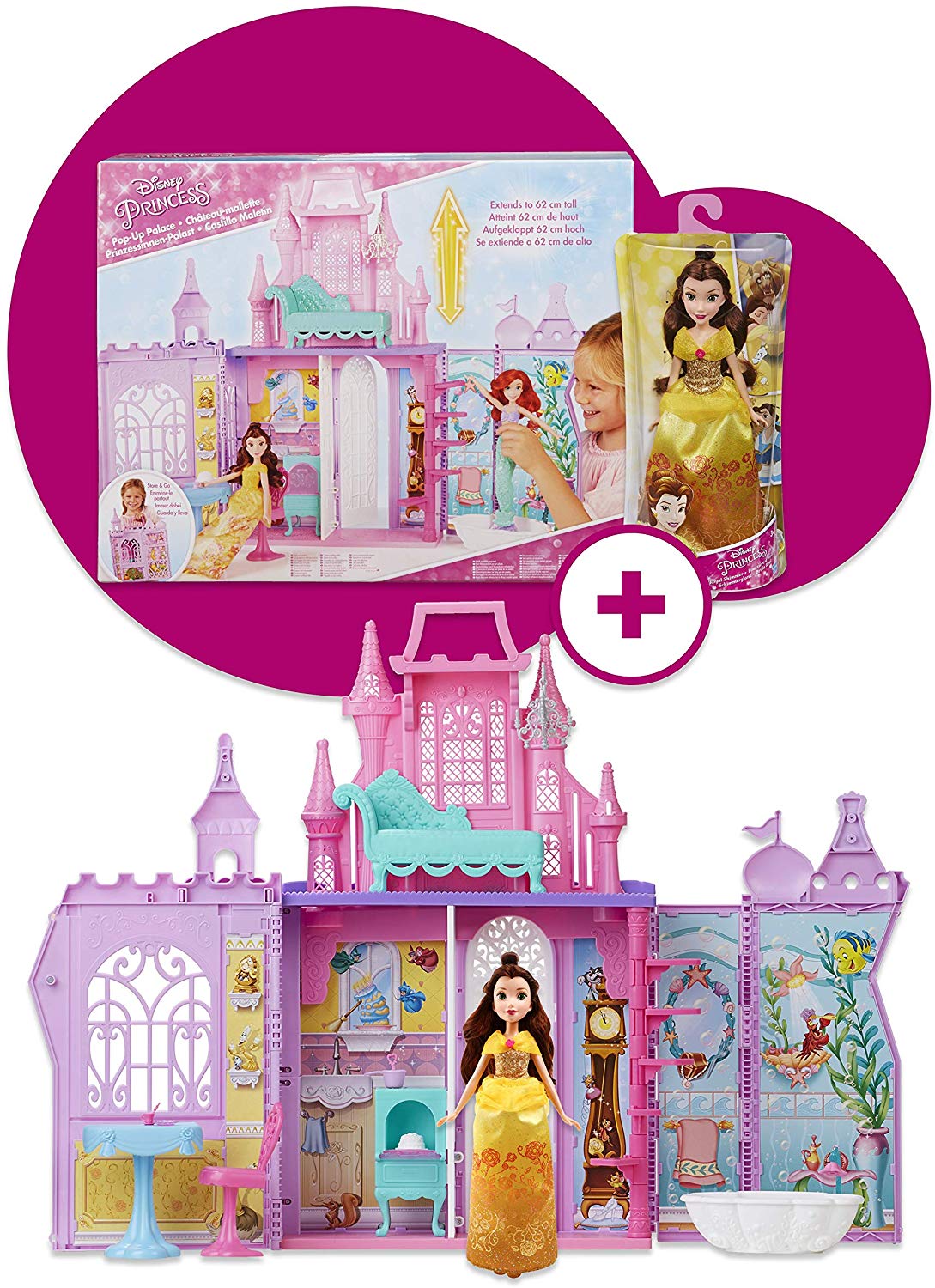 hasbro disney princess castle