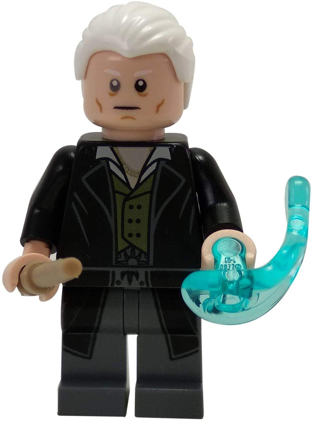 LEGO Gellert Grindelwald Minifigure with wand TopToy