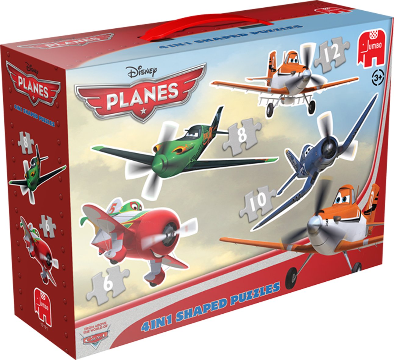 Disney Planes 4in1 Shaped Jigsaw Puzzles TopToy