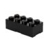 LEGO Classic Box with 8 Knobs, in Black