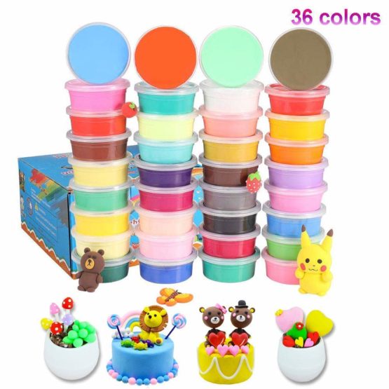 Modeling Clay Kit - 36 Colors Magic Air Dry Ultra Light Clay, Safe &  Non-Toxic, Great Toy Gift for Boys and Girls