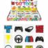 Henbrandt 48 x Gamer Temporary Tattoos
