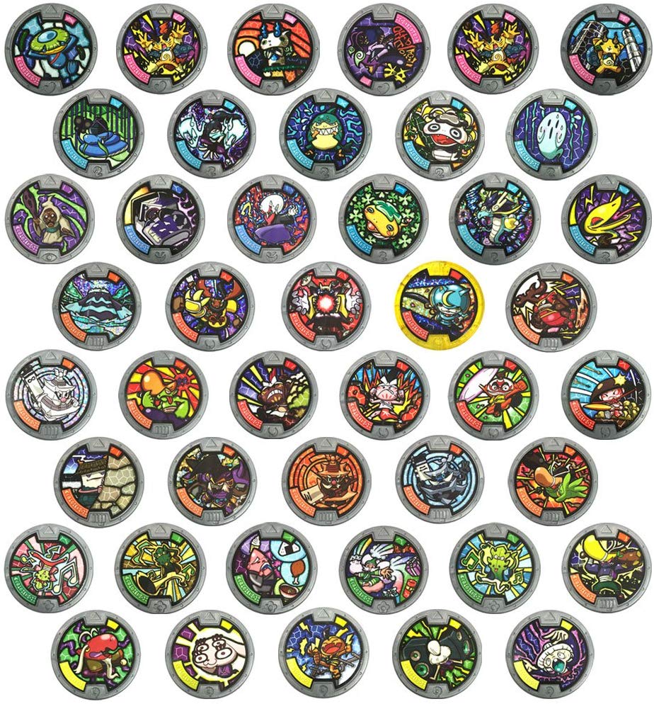 Anime Yo Kai Watch Medal Series 1 Mega Value 10 Pack 10x Random 4566