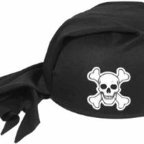 Childs Black Pirate Bandana