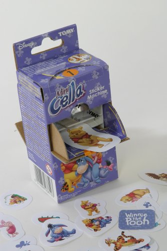 Tomy Mini Cella Sticker Machine – Winnie the Pooh – TopToy