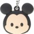 Disney Tsum Tsum Mickey Soft Touch PVC Key Holder Multicolor, 3"