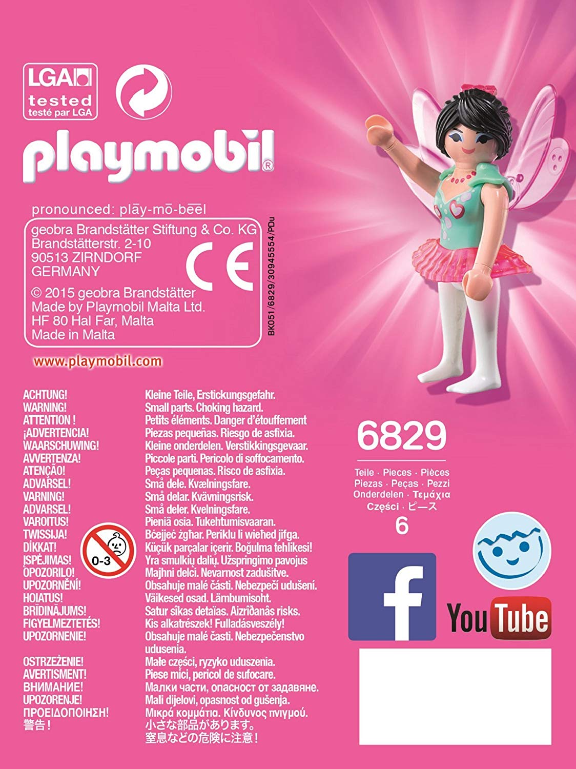 Playmobil Fée ailée avec Bague 6829 