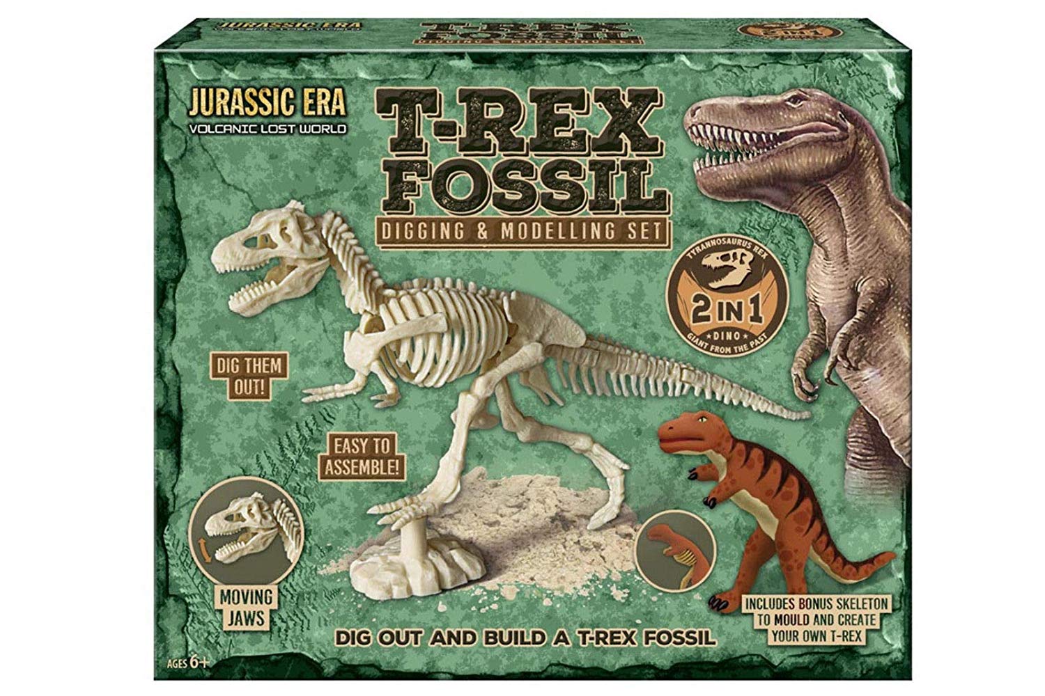 t rex fossil excavation