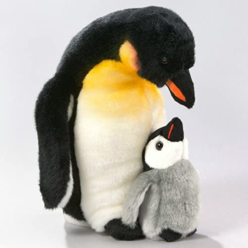 Carl Dick Penguin with Baby 12.5 inches, 32cm, Plush Toy, Soft Toy 1725 - Image 2
