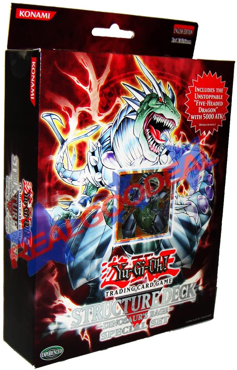 YuGiOh GX Dinosaurs Rage 1st EDITION Special Edition Structure Deck ...