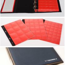 Schulz Coin Album 221 Book Forder Holder Binder Collection/Mix Pages &pound;1, &pound;2, 50p Olympic BLUE