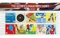 2010 The Olympic and Paralympic Games Stamps in Presentation Pack
