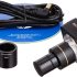 AmScope - 3MP USB 2.0 Microscope Digital Camera Imager with Reduction Lens + Software - MU300