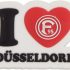 Fortuna Dusseldorf 3-D Fan Magnet heart