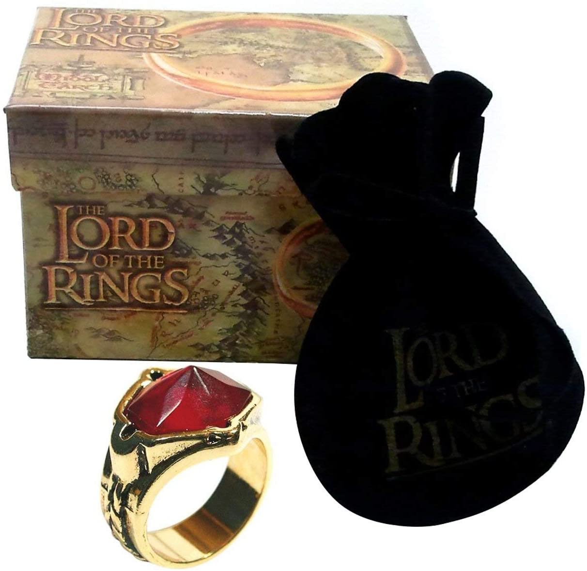 Medioevo The Lord of The Rings – GANDALF Ring Replica 19mm – Official