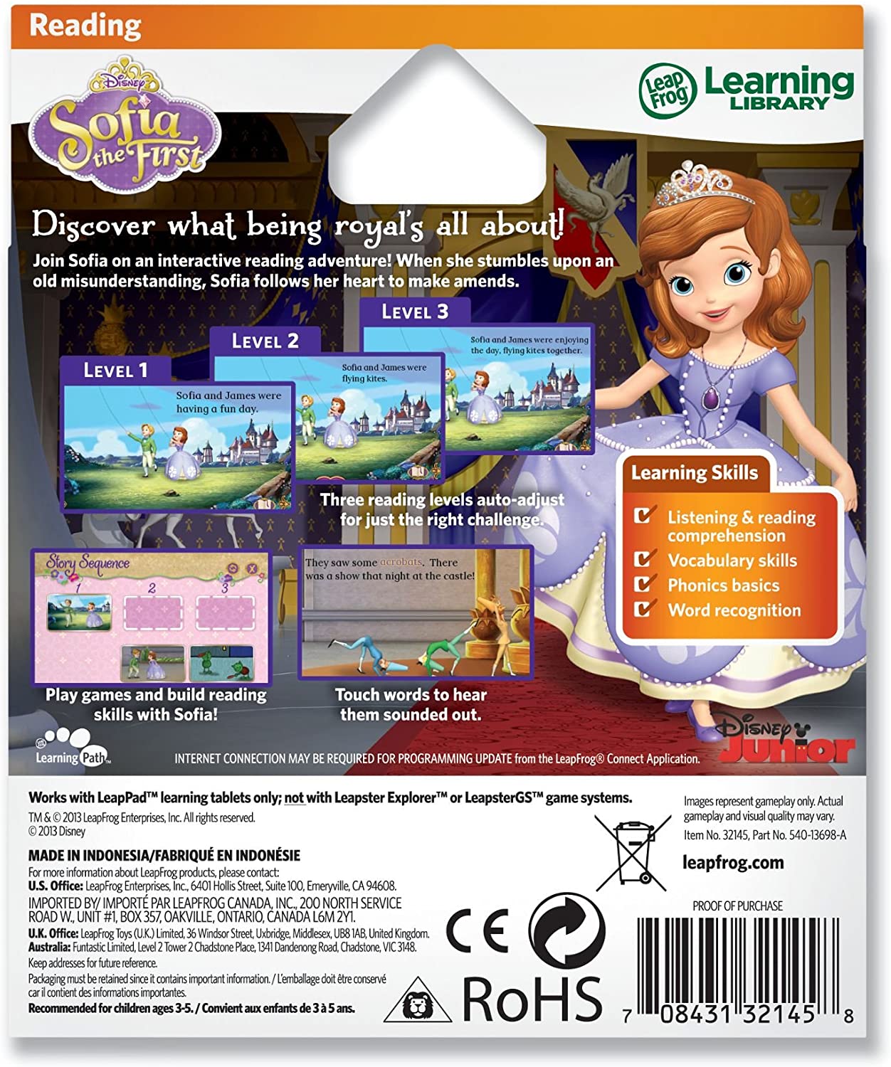 Reading Adventures Sofia the First 新作商品 - 洋書