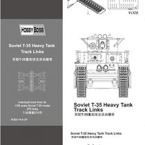 Hobbyboss 1:35 Scale Soviet T-35 Heavy Tank Track Links Assembly Kit