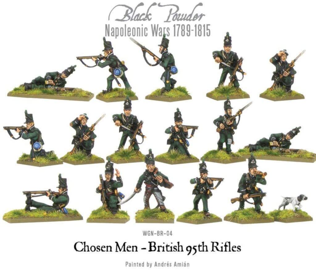 Warlord BR-04 – Black Powder – Napoleonic British 95th Rifles – Chosen ...