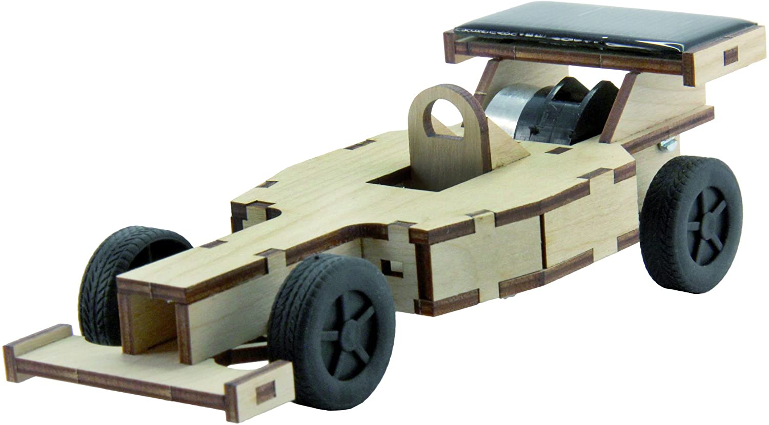 Sol-Expert Group 40306 – Solar Race Car Kit – Natural Wood