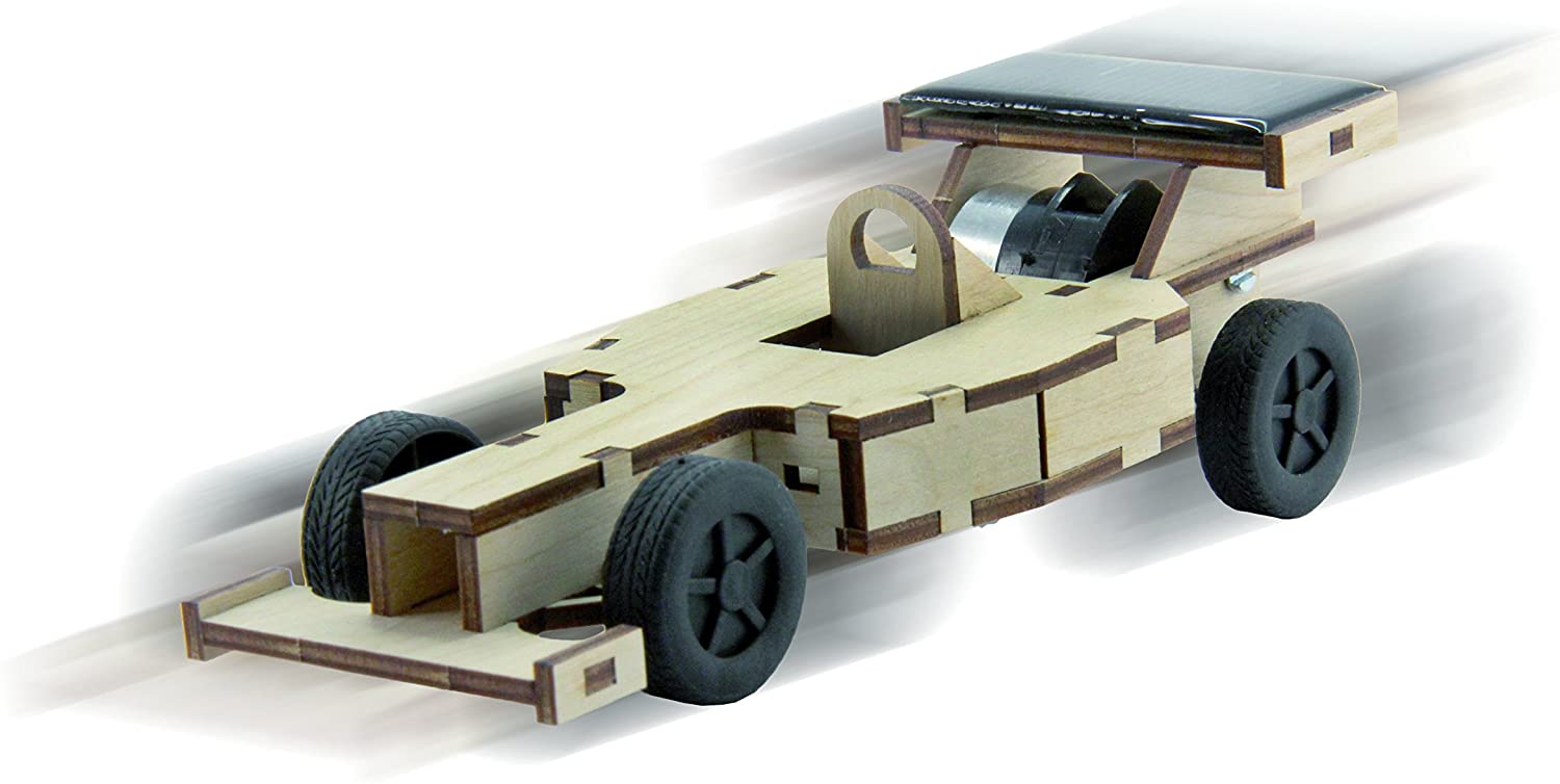 Sol-Expert Group 40306 – Solar Race Car Kit – Natural Wood - Image 2