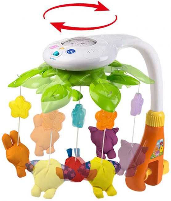 winfun Mobile Cot mobile with projector TopToy