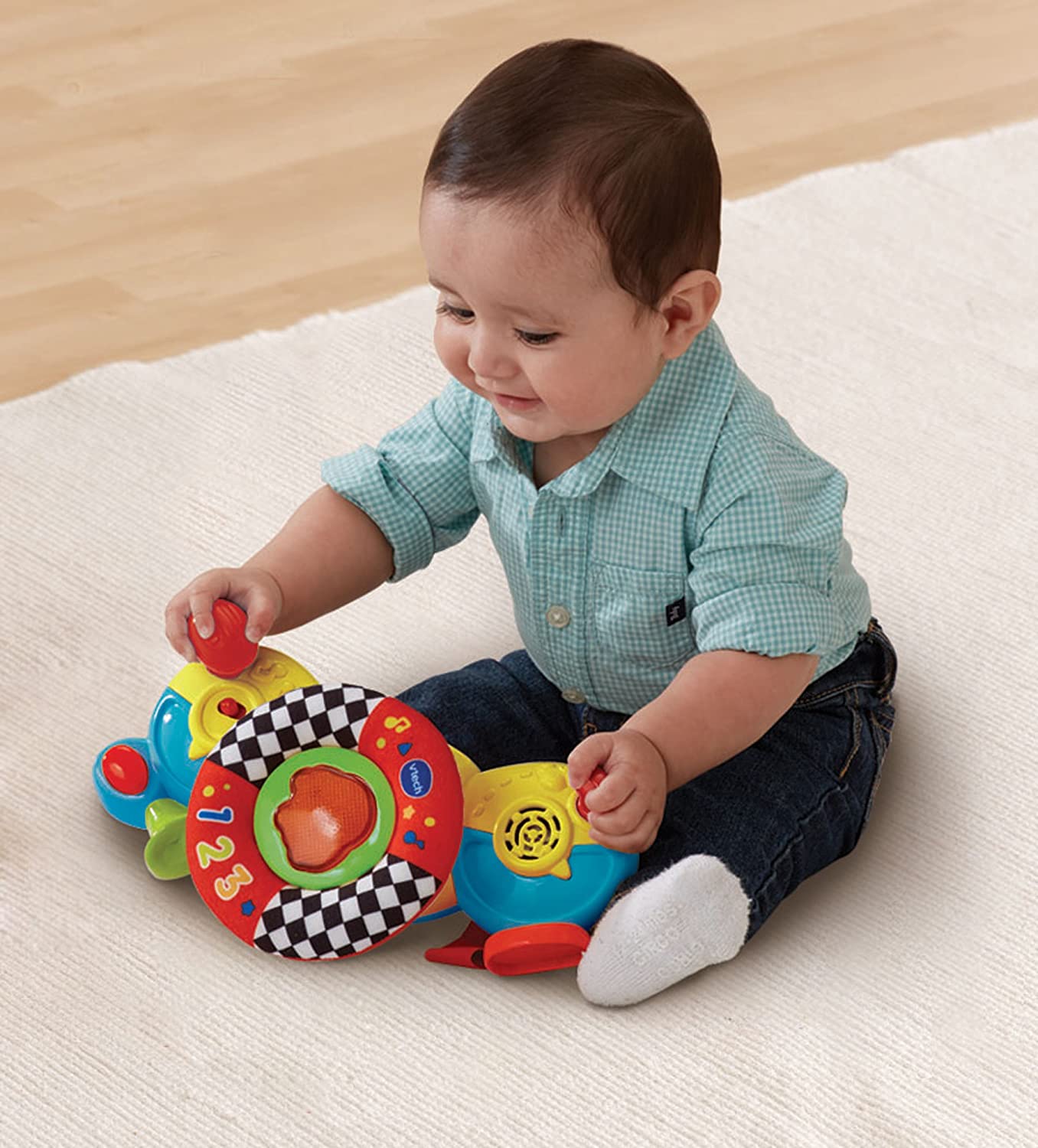 Interactive Pushchair Toy Role-Play Toy VTech Toot Toot Drivers Baby Driver 