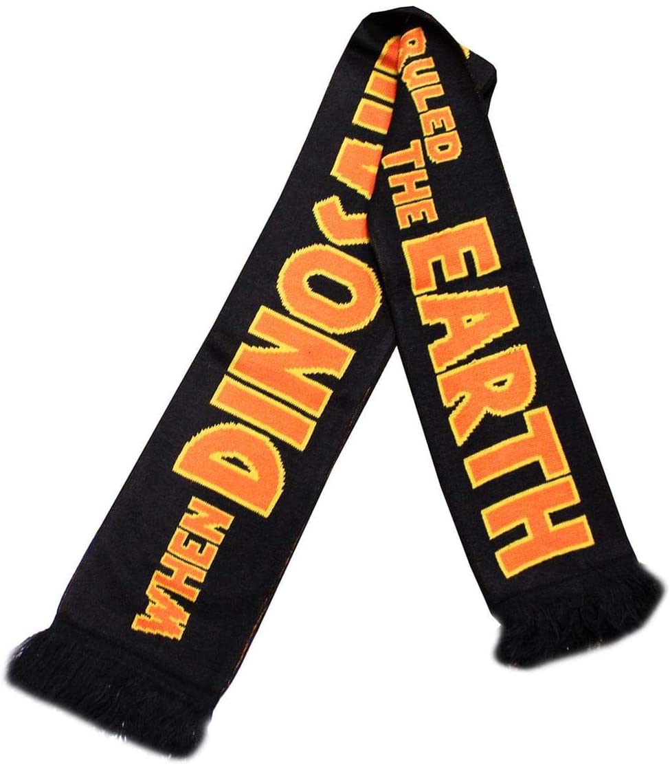 Nerd Block Jurassic Park Large Knitted Scarf When Dinosaurs Ruled The Earth