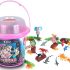 Wild Republic 22219 Mermaid, Figurine Playset, Adventure Bucket, 20 cm, 33-Pieces, Multi