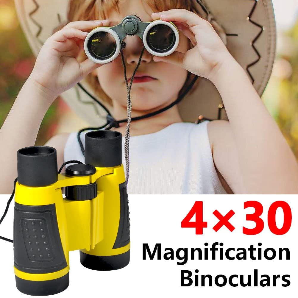 6Pcs Binoculars Set for Kids – Children Binocular, Hand Crank ...