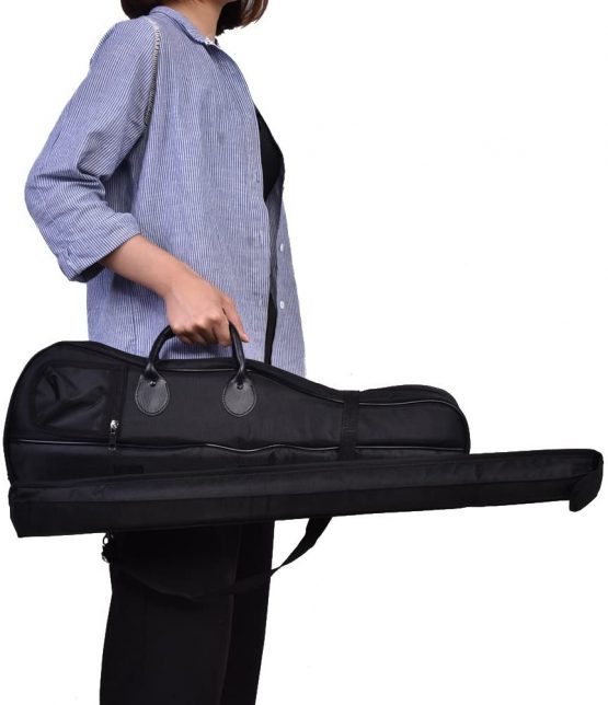 Tbest Violin Case Bag Box Backpack with Carry Straps,Portable Violin