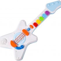 infunbebe Rock N Roll Light Up & Sounds Guitar For Kids Children Gift Easy Play Toy New