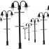 L310 10pcs Model Railway Lamppost lamp HO N 5.5cm 12v model outdoor lights model buliding kit street light