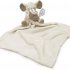 Mousehouse Gifts Grey Stuffed Animal Elephant Comfort Blanket for Newborn Baby Boy or girl