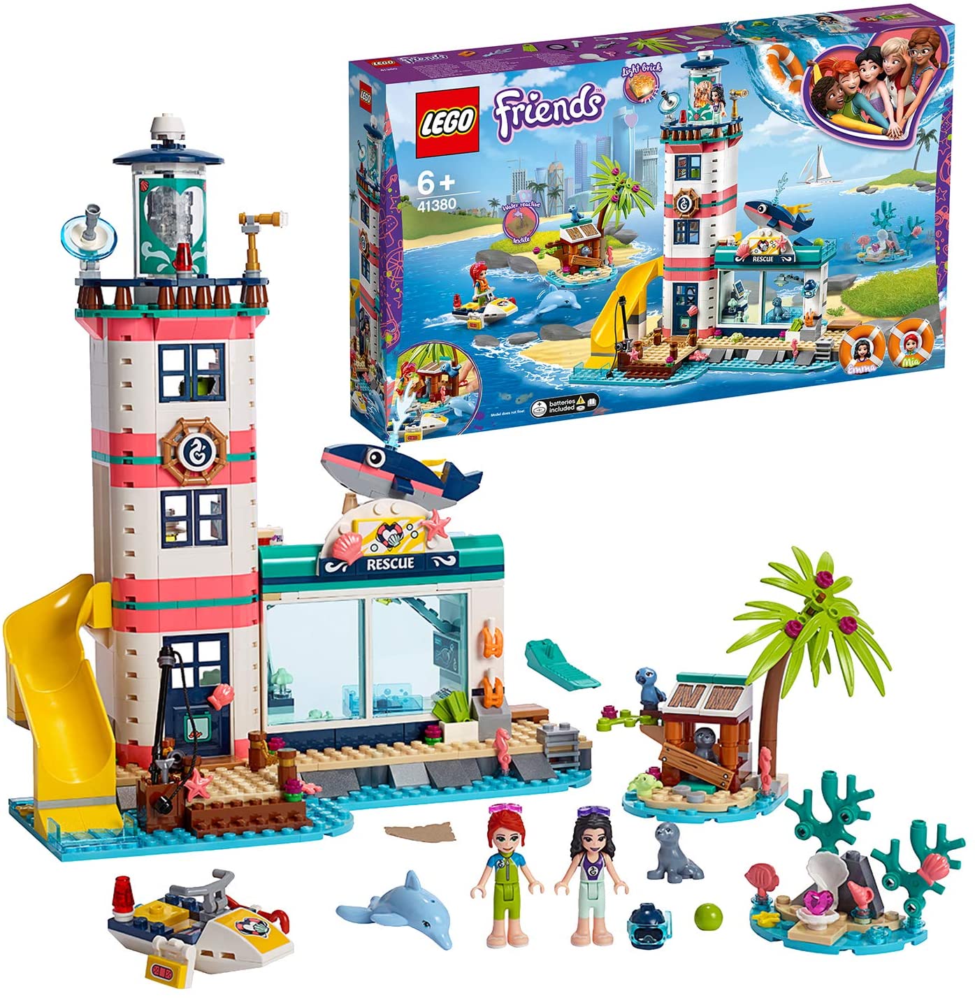 Lego 41380 Friends Lighthouse Rescue Center 4 Floors Vet